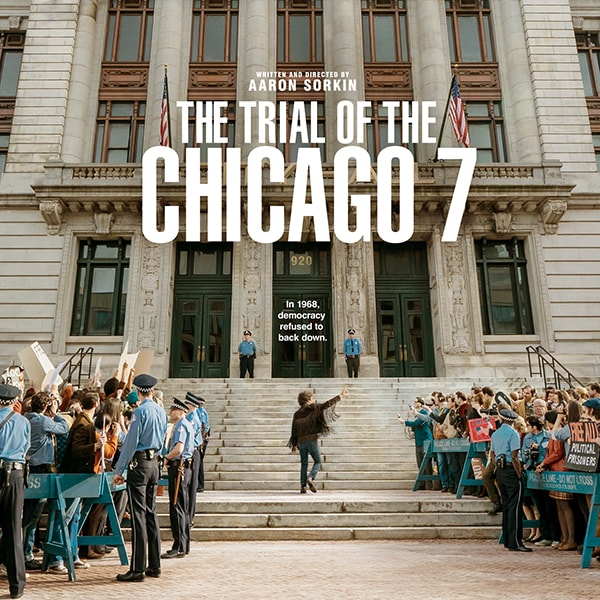 حقوق و سینما: معرفی فیلم «محاکمۀ ۷ شیکاگویی» (۲۰۲۰)